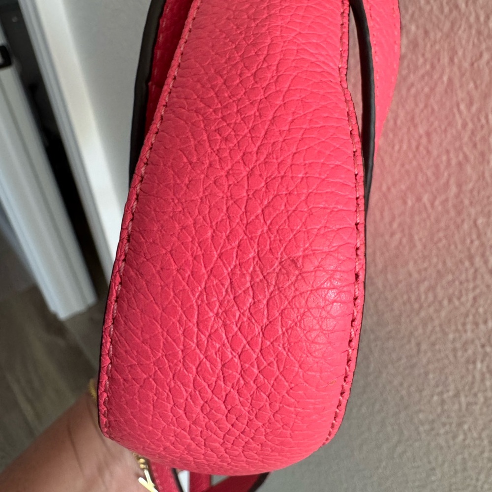 Kate Spade Ripe Papaya Color Crossbody Bag with Curved Flap - Picture 8 of 13